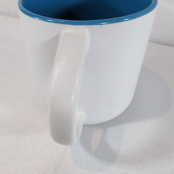 Macintosh Apple Mac Vintage Rare Mug White Blue Ceramic Coffee Tea Computer - Picture 14 of 15